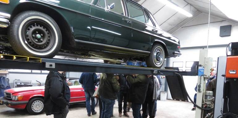 Mercedes-Benz Club Nederland bij Stolk Balkbrug