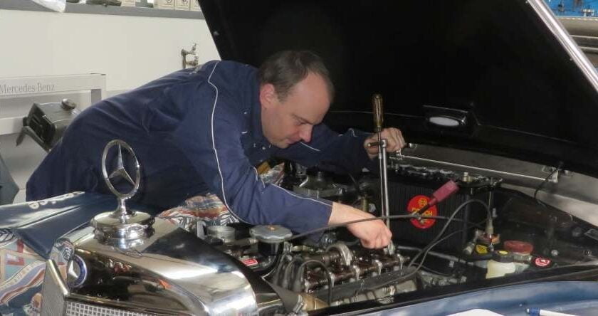 Mercedes oldtimer reparatie