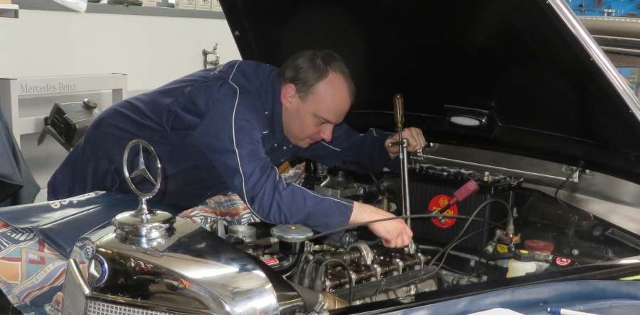 Mercedes oldtimer reparatie