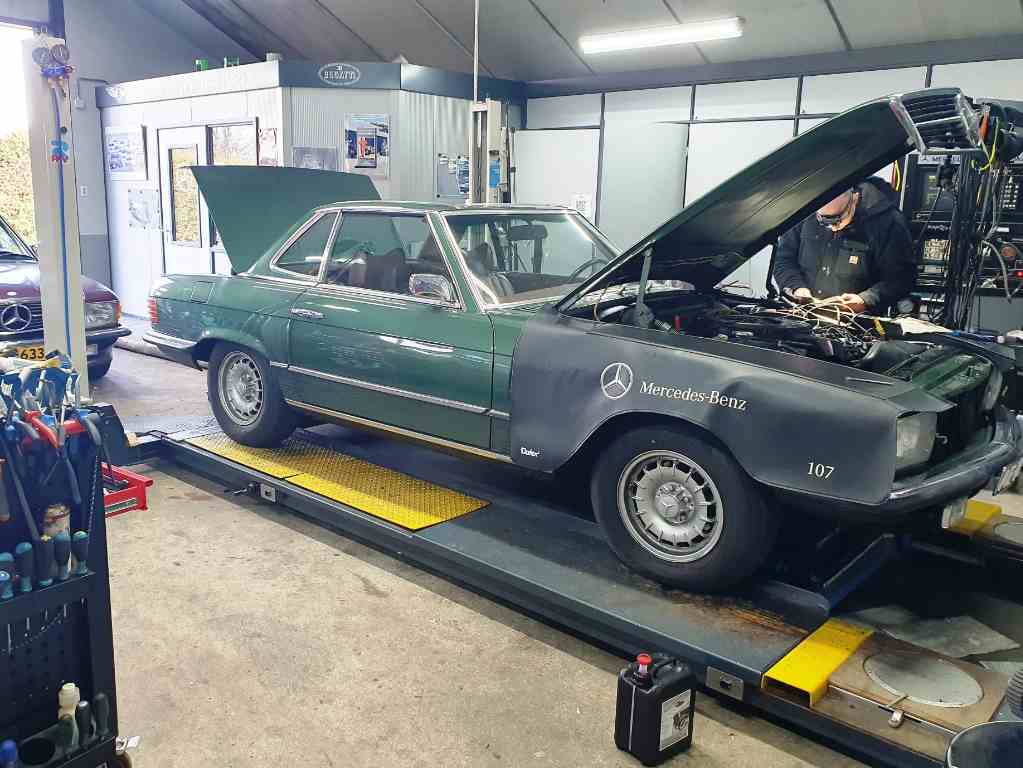 Mercedes Benz R C 107 SL SLC verschillende type