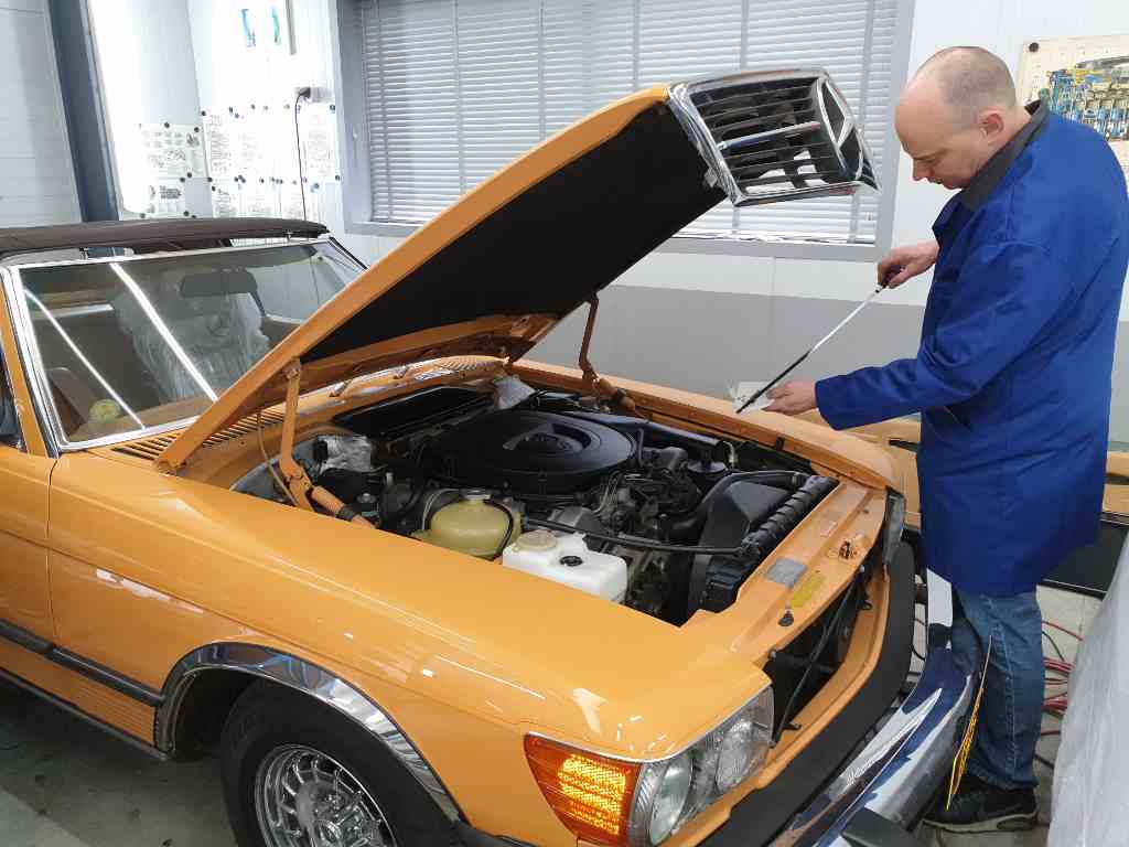 Technische dagen Mercedes klassiekers