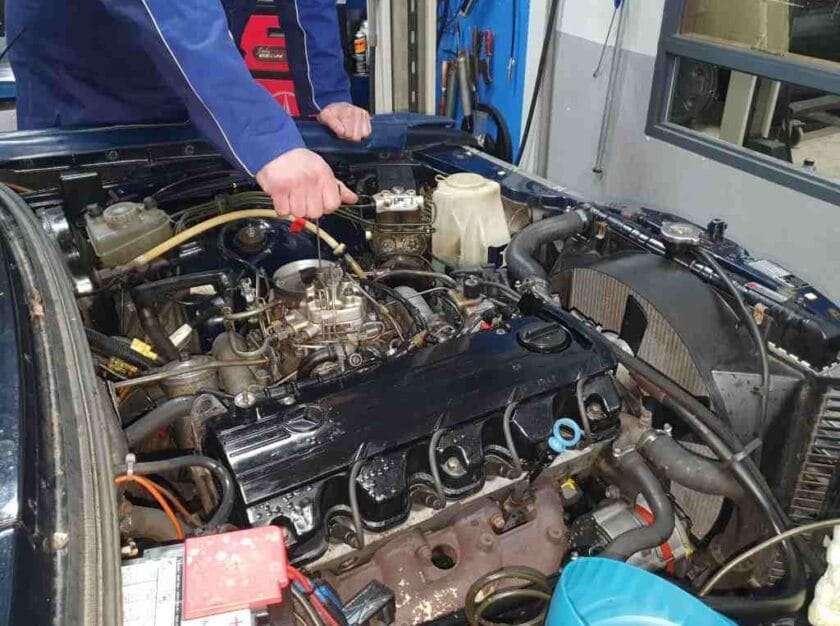 oldtimer loopt te rijk bij APK
